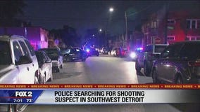Man who shot at police wanted in southwest Detroit