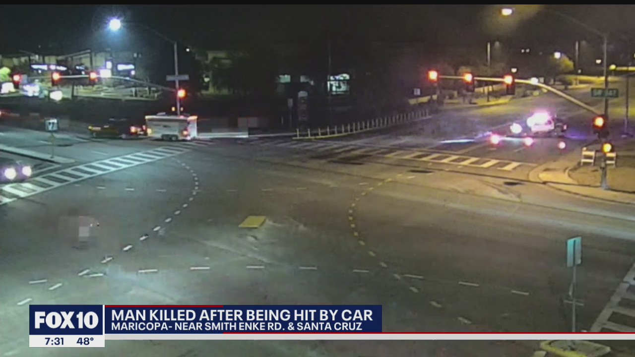 Man dies after being hit by car in Maricopa | FOX 10 Phoenix