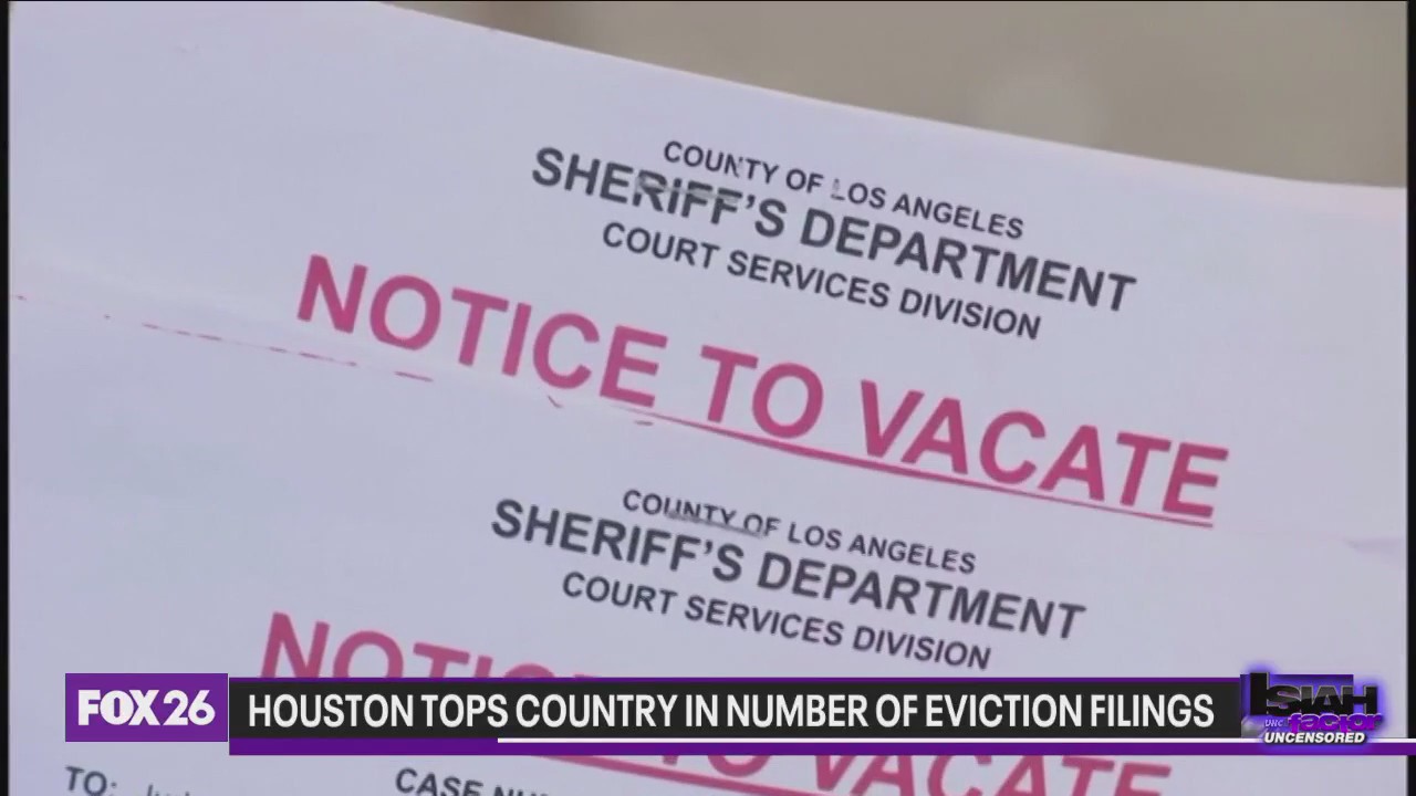 Houston tops country in number of eviction filings