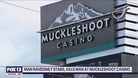 Man killed in 'random' stabbing at Muckleshoot Casino