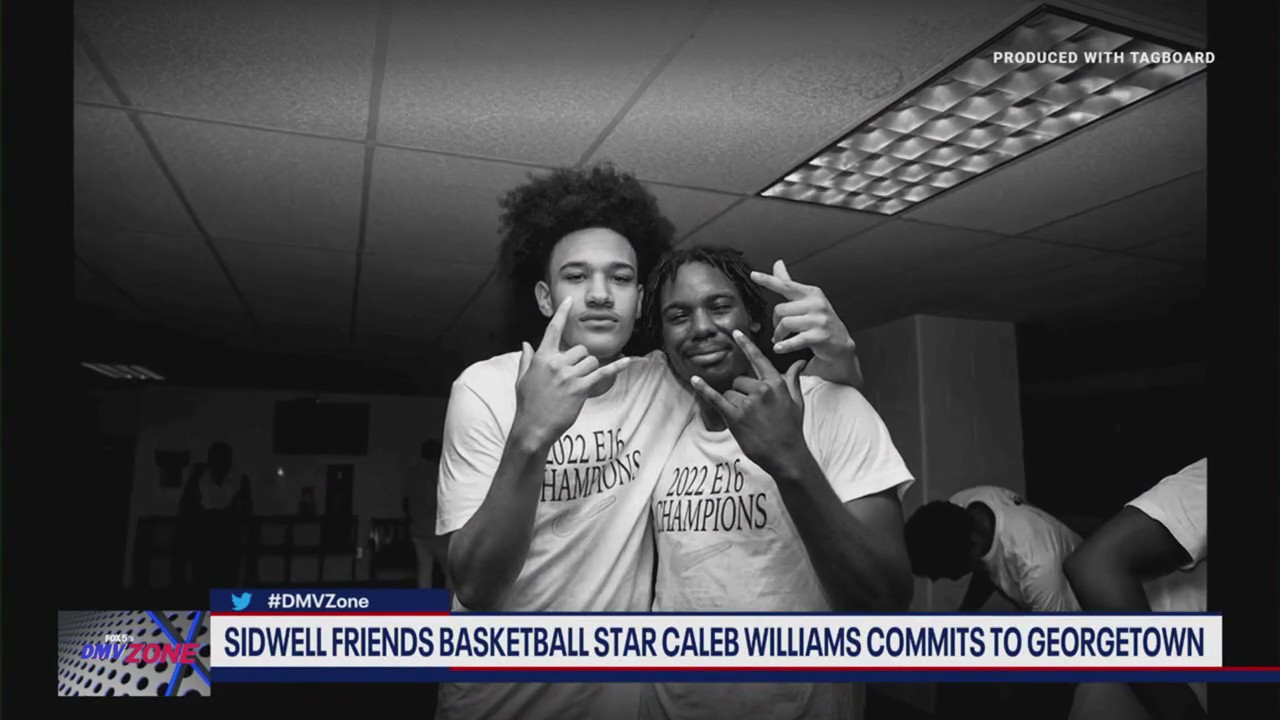 Sidwell Friends' Caleb Williams commits to Georgetown