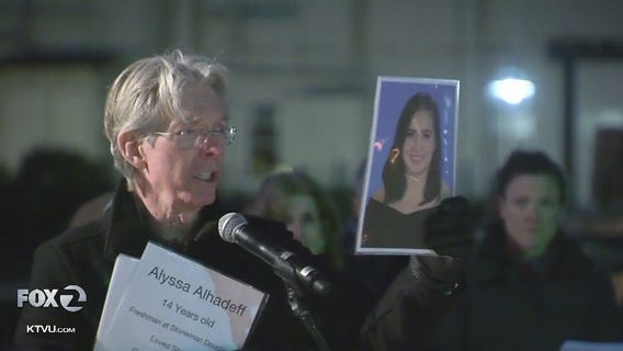 Grateful Dead's Phil Lesh holds gun violence vigil in San Rafael