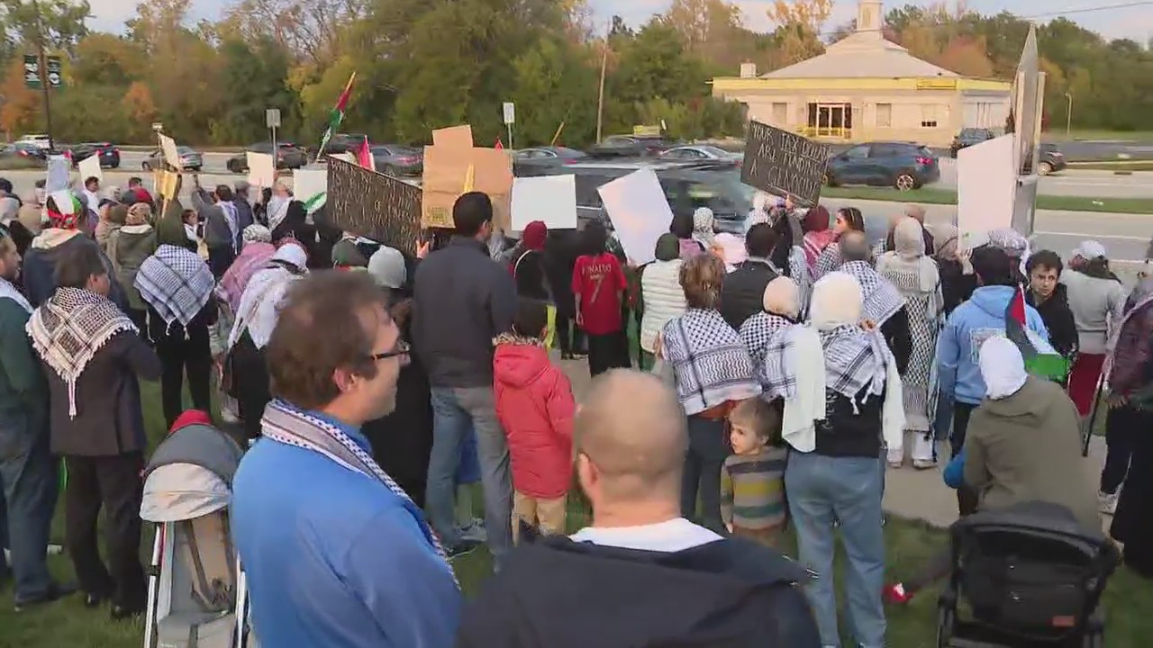 Thousands protest ongoing war in Gaza throughout Michigan