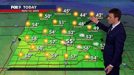MN weather: Bright and much calmer Thursday
