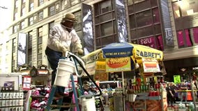 Bees in Times Square
