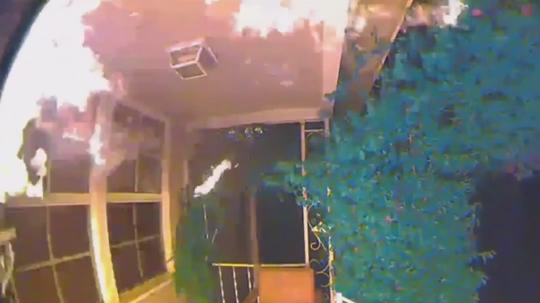 Arson suspected in Panorama City home fire