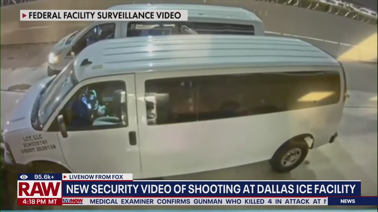 Dallas ICE shooting: New security video released