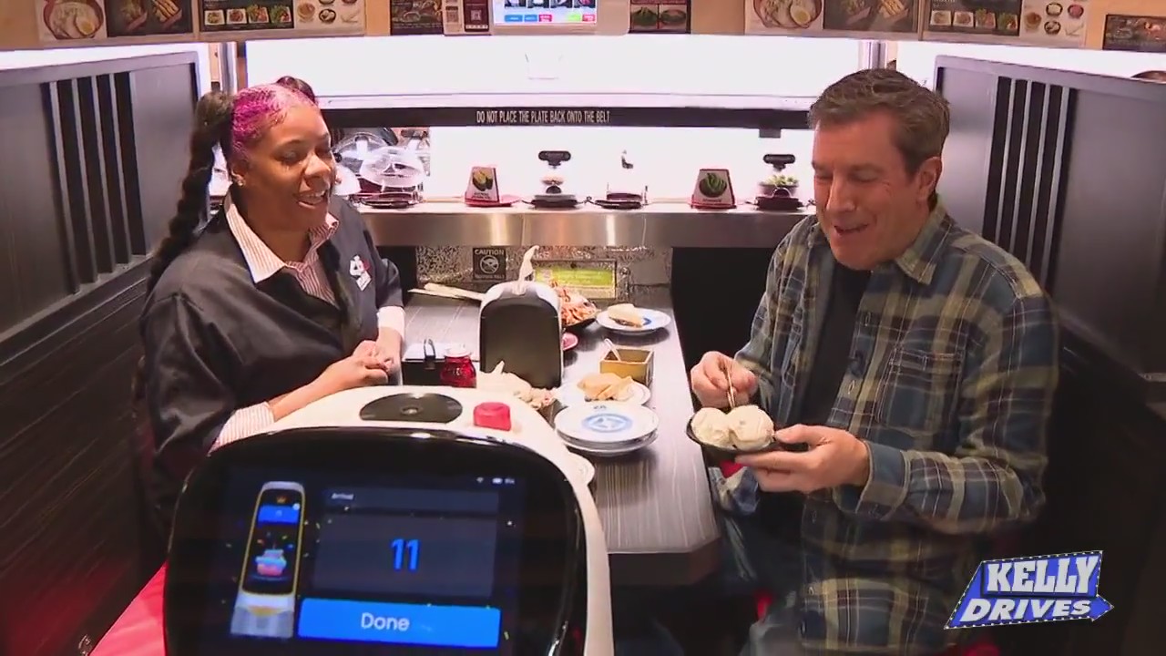 Conveyer Belt Sushi at Kura Revolving Sushi Bar
