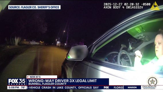 Woman accused of wrong-way drunken driving arrested