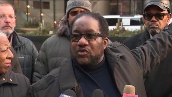 Chicago faith leaders protest property tax hikes outside Trump Tower