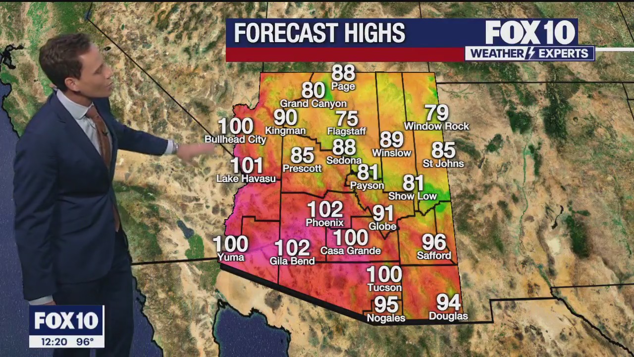 Noon Weather Forecast - 9/28/23