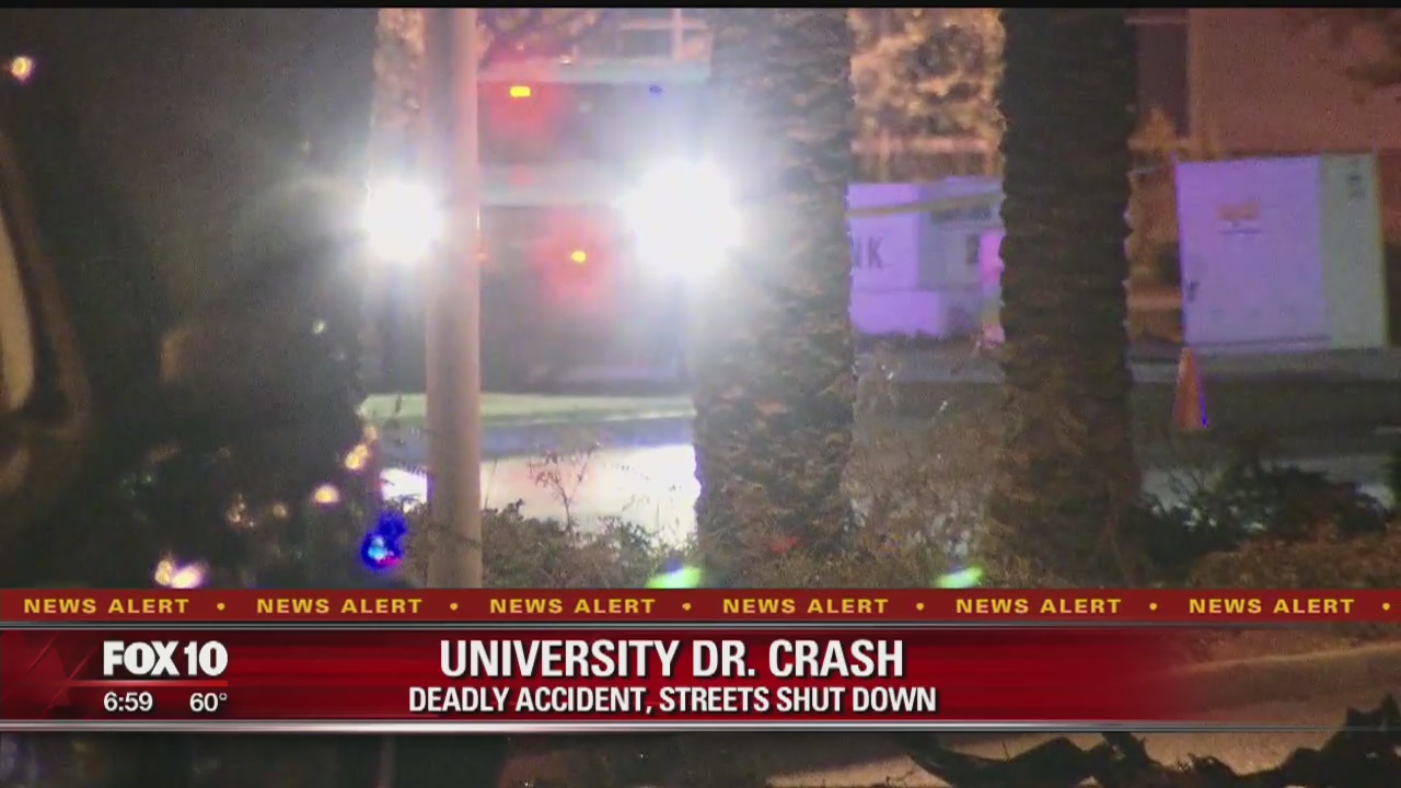 University Drive fatal accident