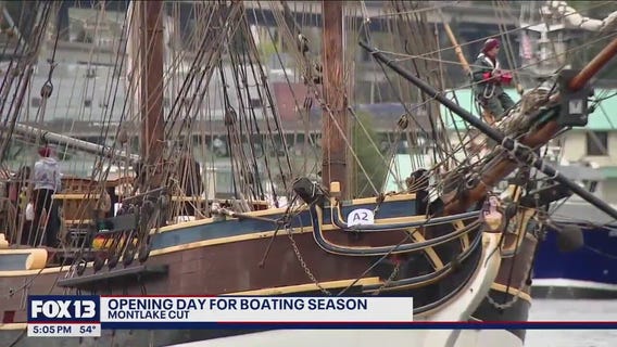 Hundreds gather for Opening Day of Seattle Boating Season