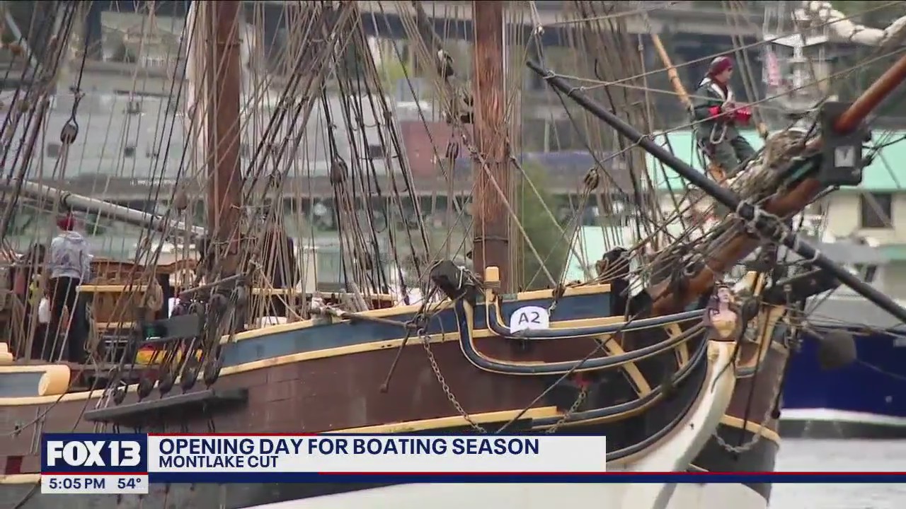 Hundreds gather for Opening Day of Seattle Boating Season