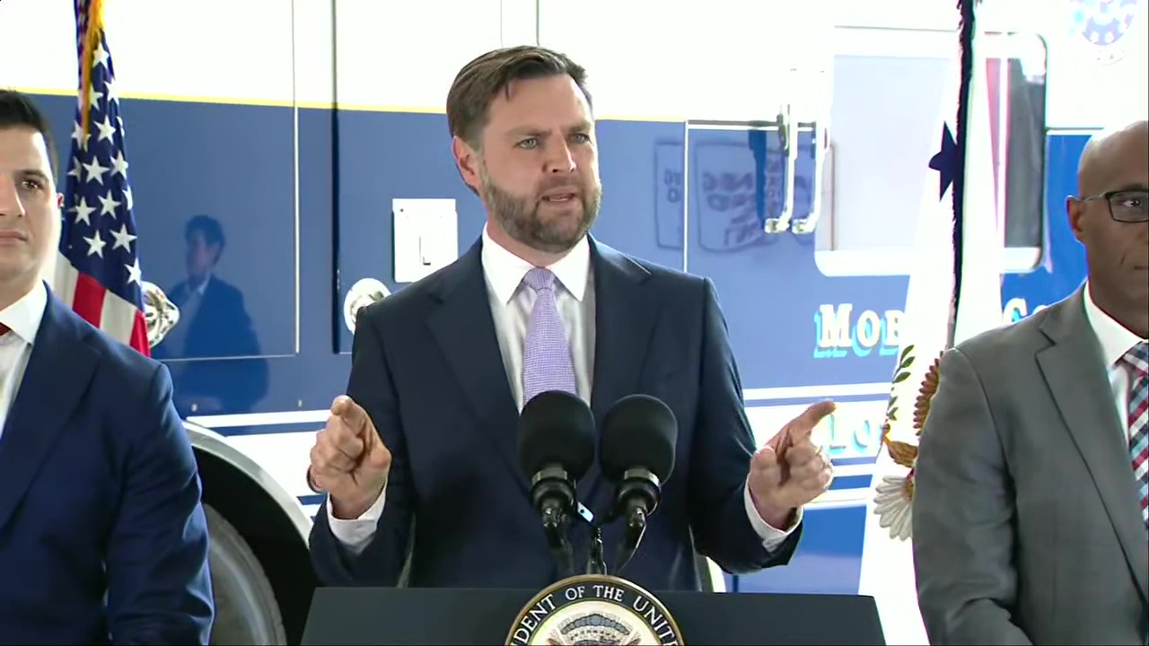 JD Vance claims Newsom incited violence in LA