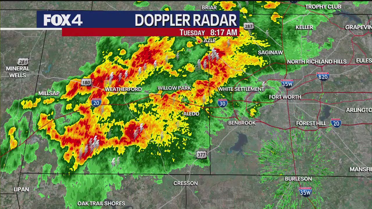 Dallas weather: Rainy Christmas Eve Forecast