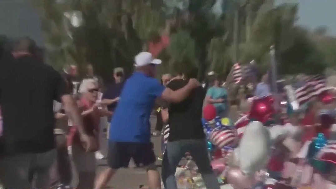 Man accused of vandalizing Charlie Kirk memorial