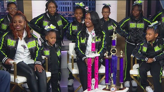 Midwest Hawks cheer team heads to nationals with sights on keeping their winning streak