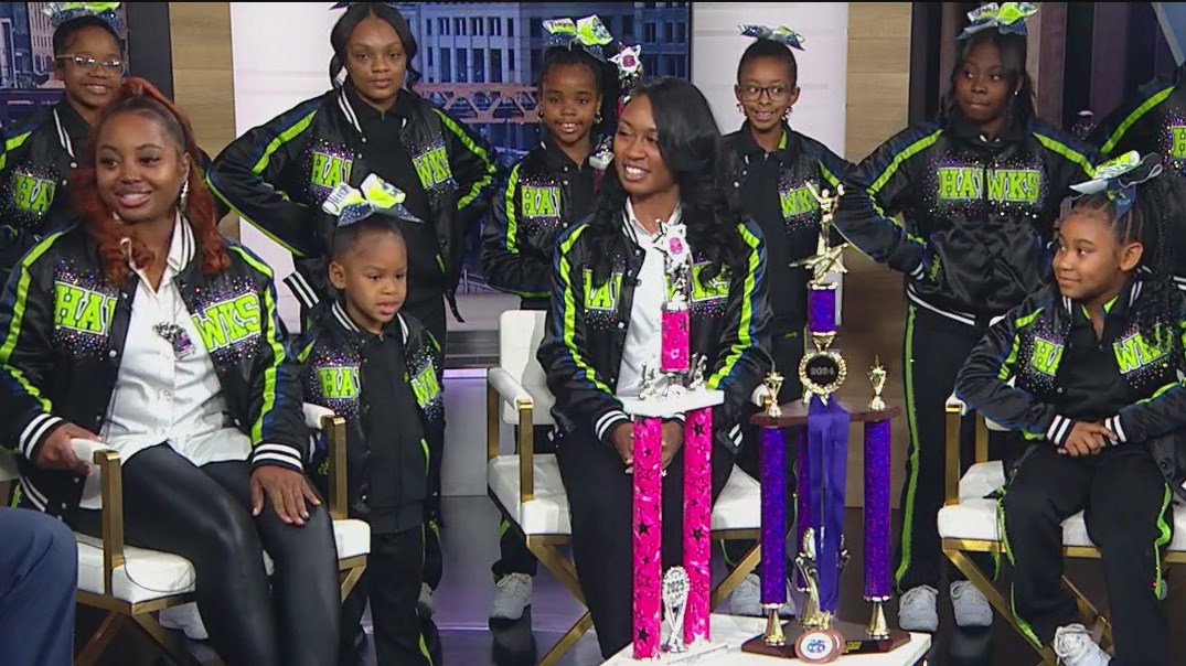 Midwest Hawks cheer team heads to nationals with sights on keeping their winning streak