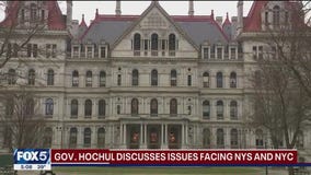 Hochul discusses issues facing NY, NYC