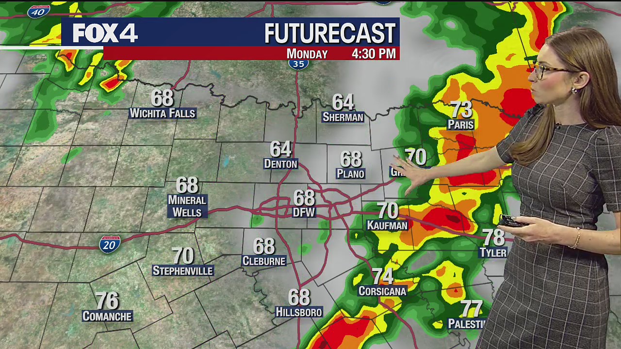 Dallas weather: October 23 morning forecast