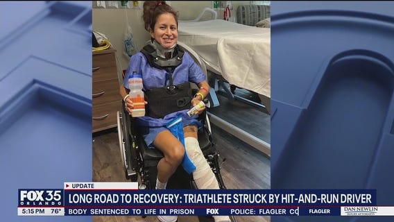 Triathlete hospitalized after hit-and-run crash in Lake County