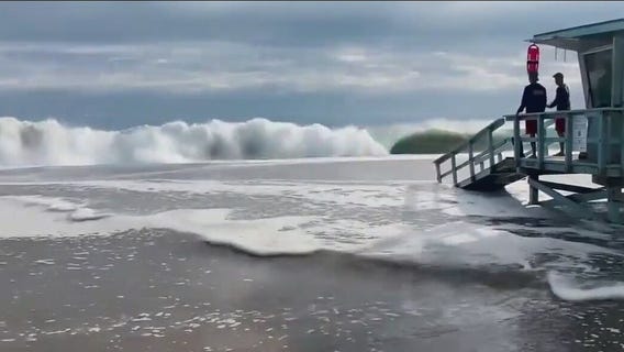 High tides threaten homes, beaches along LA County coast