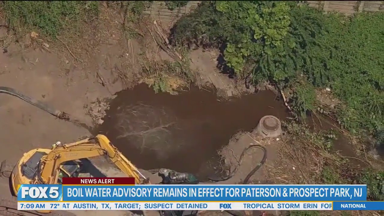 Boil water advisory remains in effect after water main break in NJ