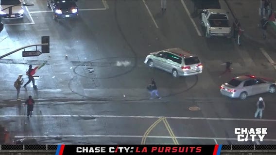 Chase City: One protest. Two cars. Total mayhem. 6/8/25