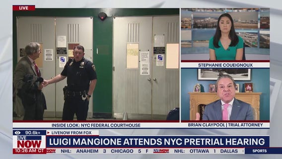 Luigi Mangione appears in court