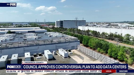 Frederick County Council approves plan to add data centers
