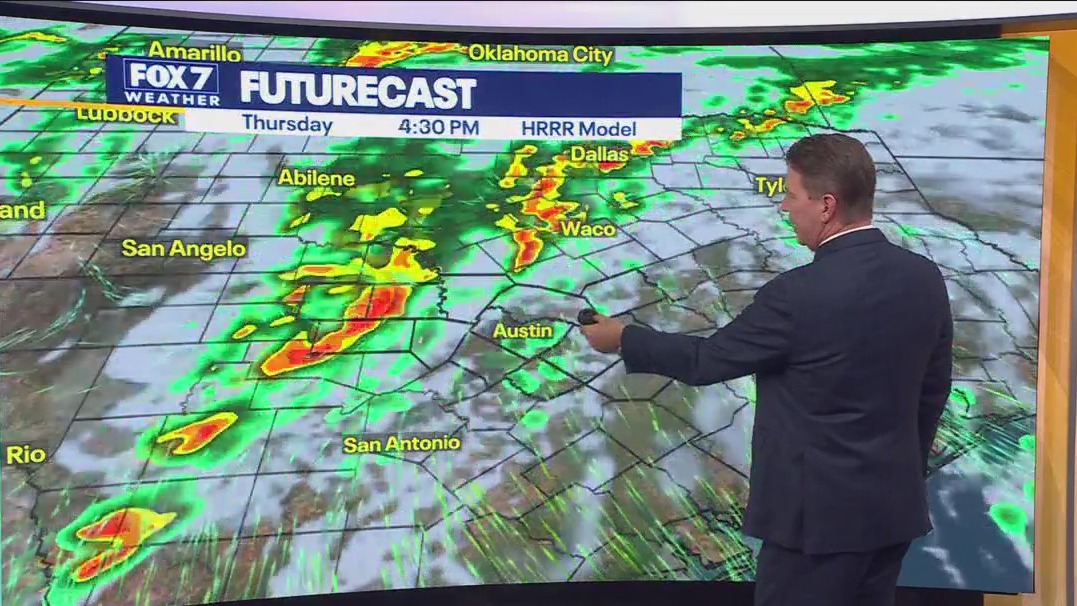 Austin weather: Storms on the way