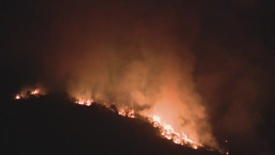 Diamond Fire burns nearly 840 acres