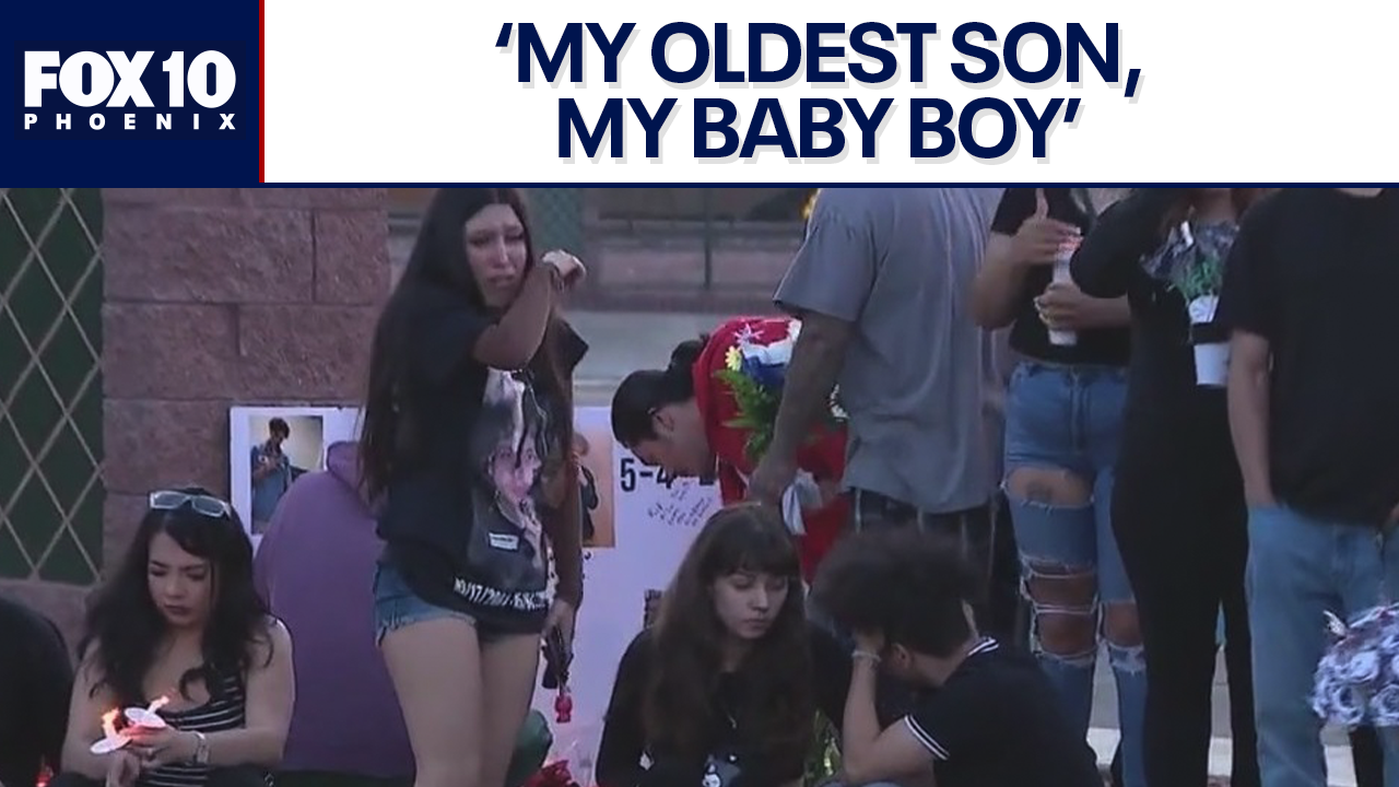 Vigil held for Glendale shooting victims