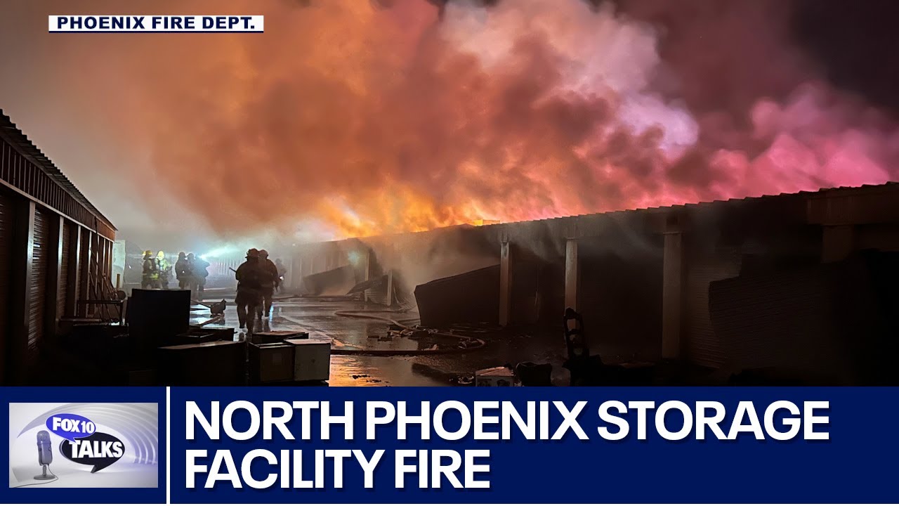 Crews battle storage fire in Phoenix | FOX 10 Talks