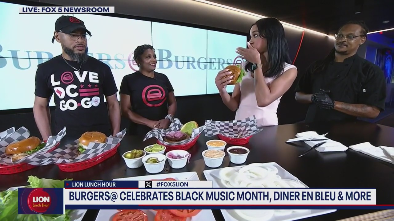 Burgers@ Celebrates Black Music Month, D?ner en Bleu and More