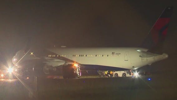 Carolina Panthers plane veers off runway