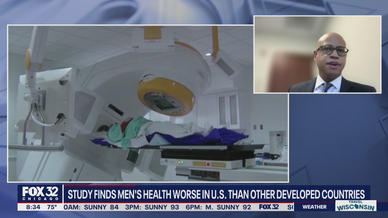 Men's health worse in U.S. than other developed countries, study finds