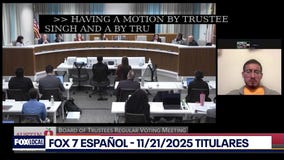 FOX 7 Español - 11/21/25 Titulares