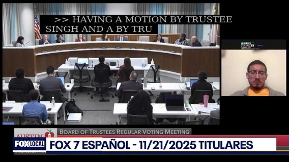 FOX 7 Español - 11/21/25 Titulares