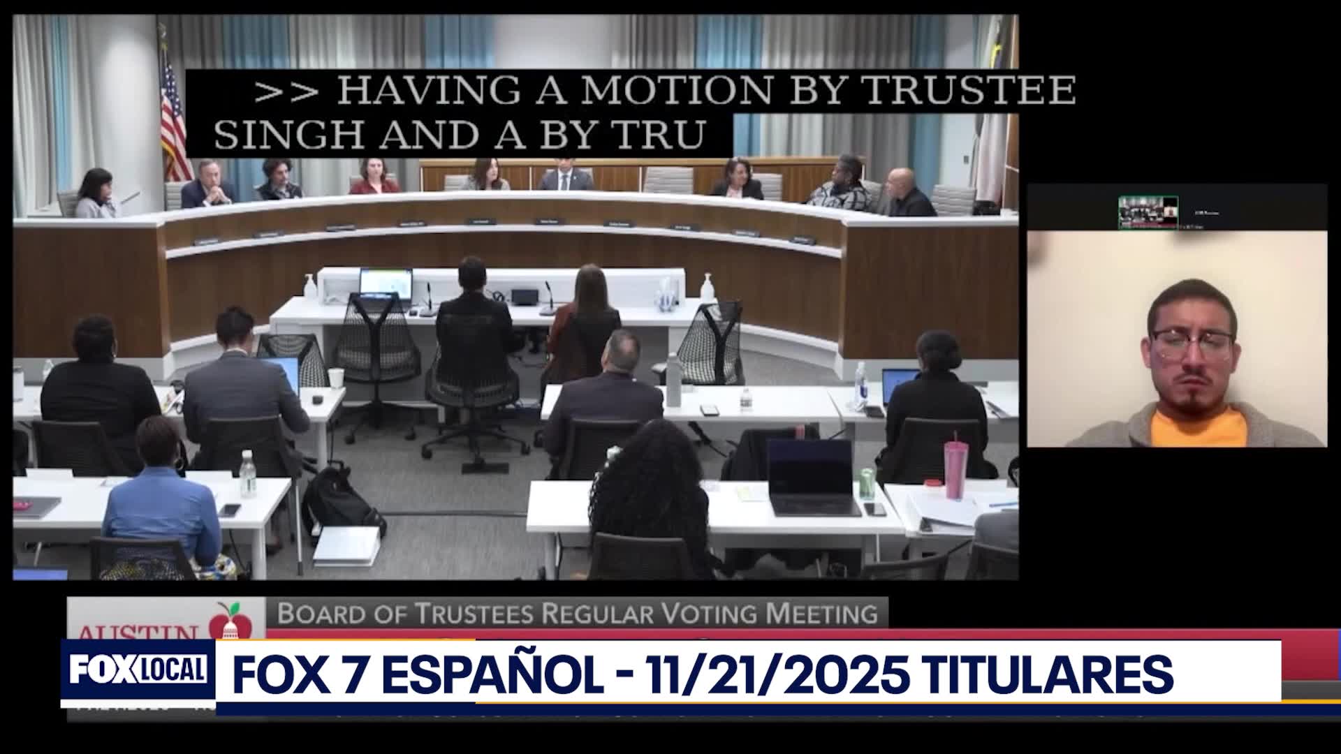 FOX 7 Español - 11/21/25 Titulares