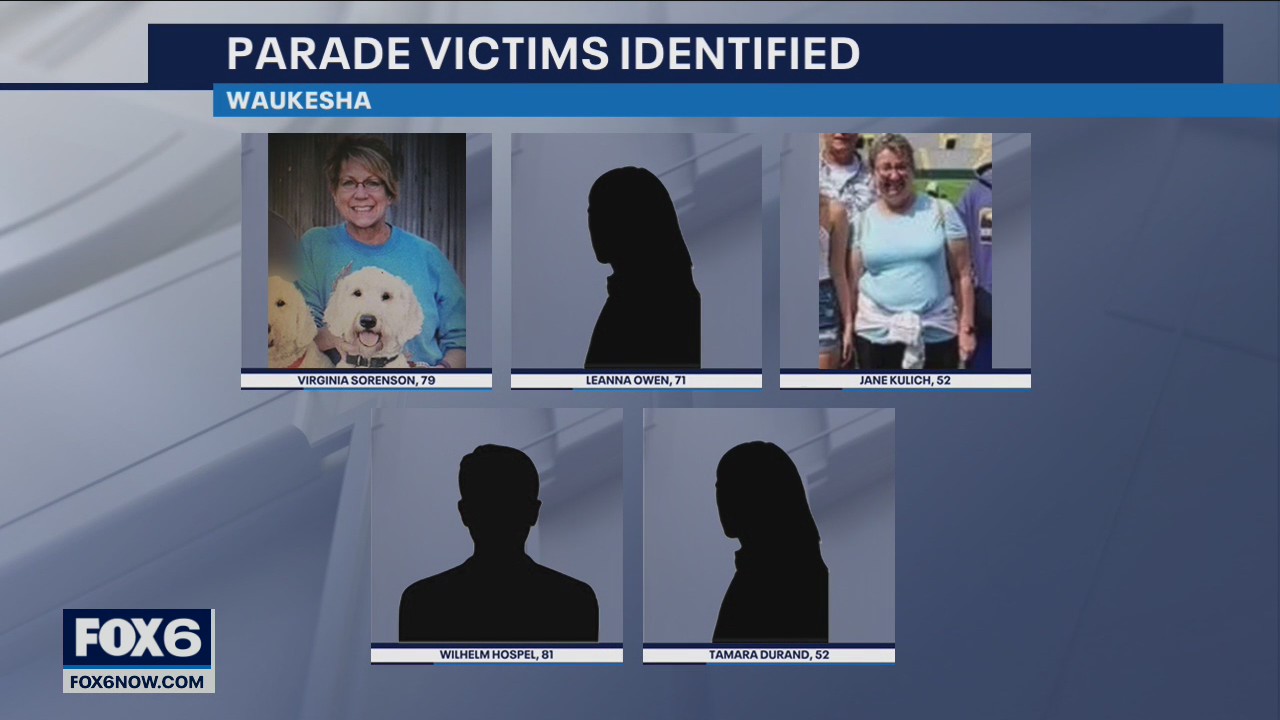 Waukesha Christmas Parade victims, SUV driver identified by officials