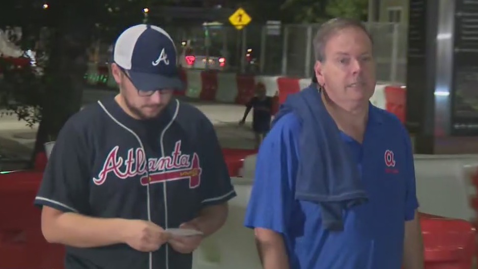 Braves fans in Houston for Game Two