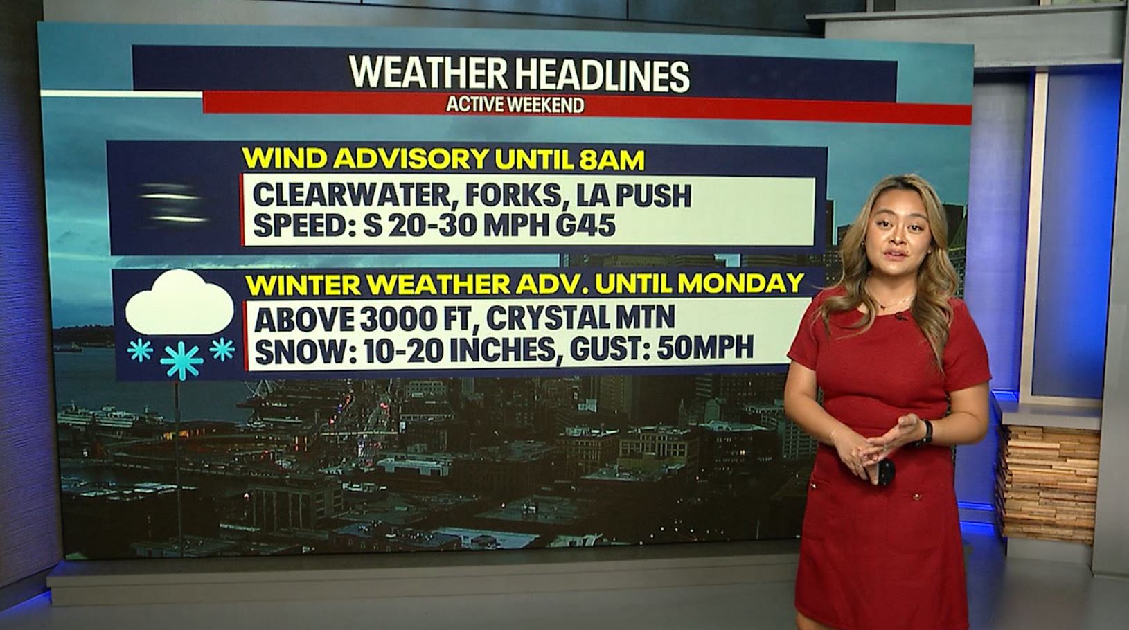 Seattle weather: Showers to start the week