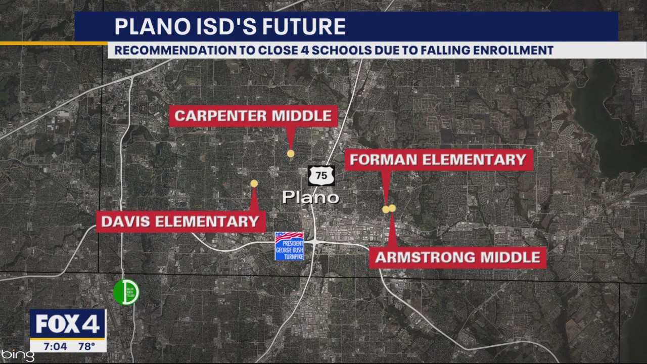 Committee recommends closing 4 Plano ISD schools