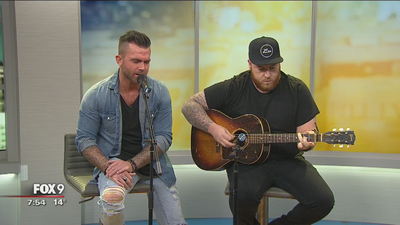 Jay Allen performs "Blank Stares" on Fox 9