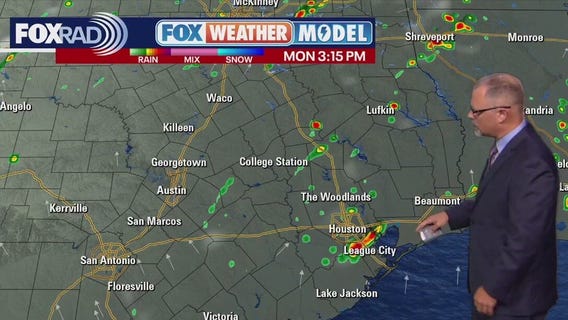 Houston weather: Rain chances continue Monday
