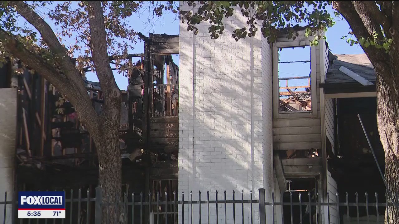 Fort Worth apartment fire battle hindered by drivers