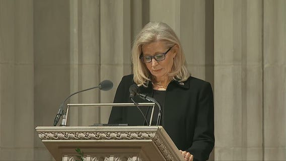 WATCH: Liz Cheney speaks at funeral service for Dick Cheney