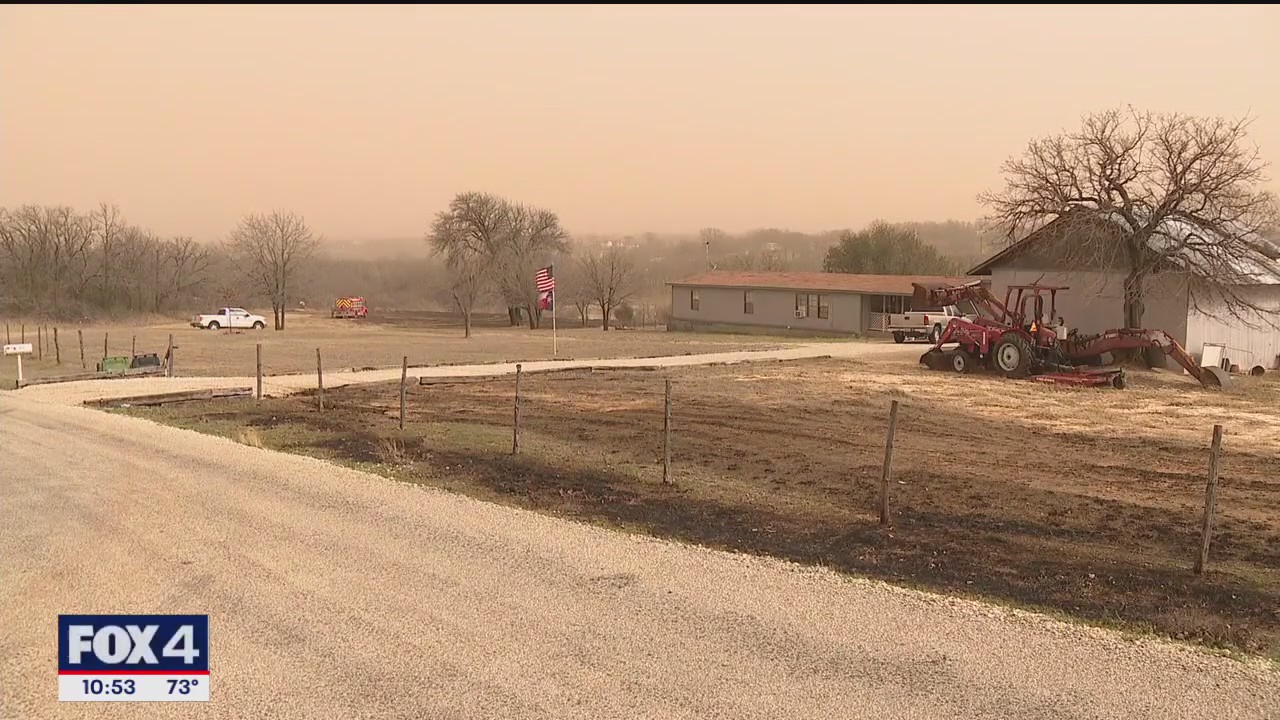 Small fires pop up across North Texas
